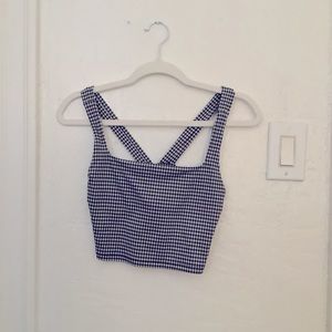 Gingham Nike Set w/ matching legging